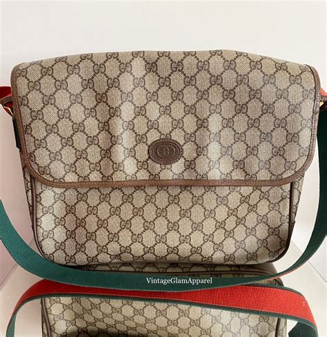 retro gucci messenger bag
